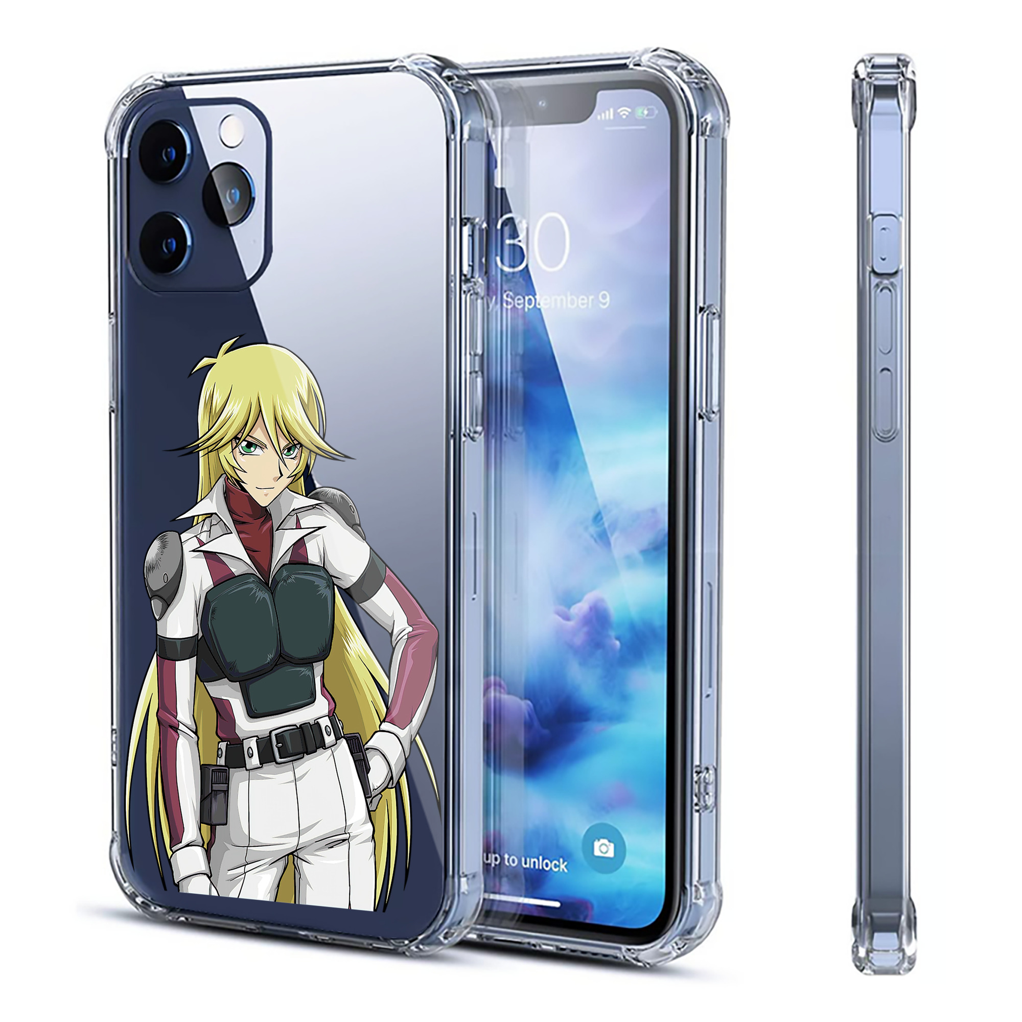 （画像用） 遊☆戯☆王 Yu-Gi-Oh! 【iPhone 12シリーズ対応】透明スマホケース（クリアソフトケース）